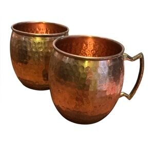 Two Moscow mule mugs by Twine